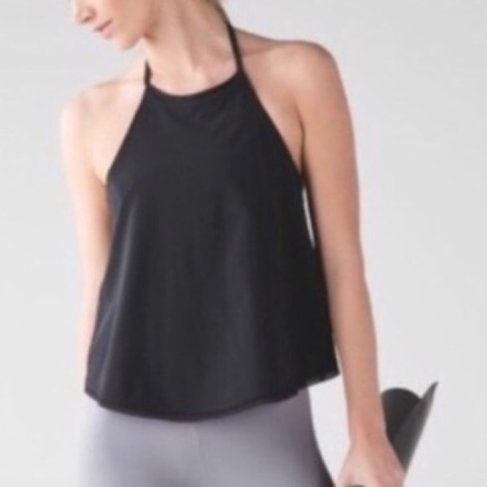 lululemon - high neck halter tank top